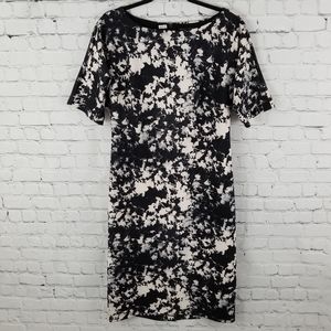 VINCE CAMUTO | boat neck short sleeve career dress